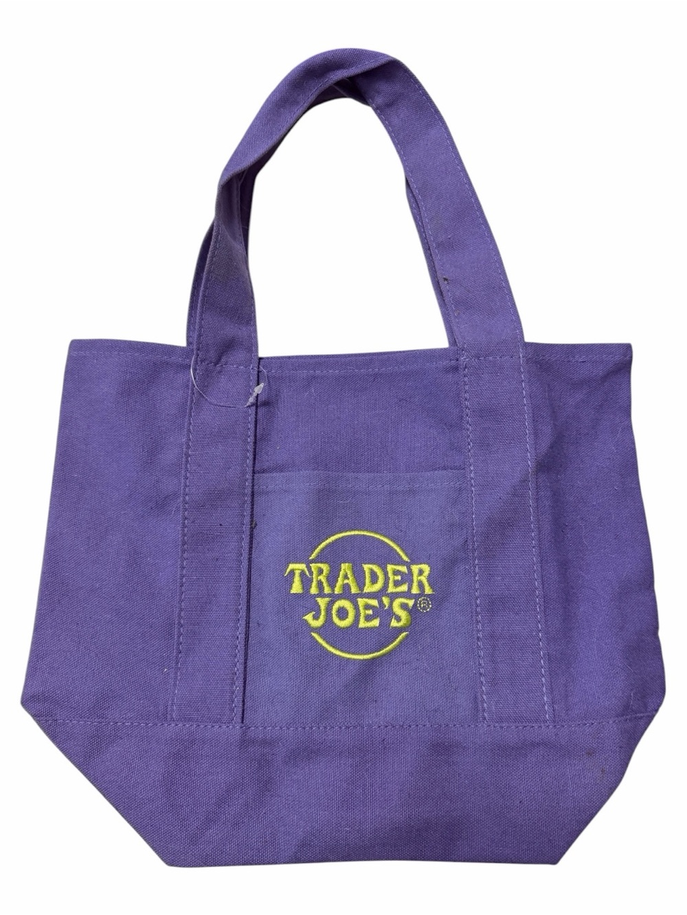 Trader Joe's Purple Tote Bag Mini Halloween